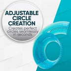 Koala Tools - Mini Ring Ruler for Circle Templates and Surfaces, Circular Ruler - Image 2