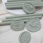 Sage Green Wax Seal Sticks 26pcs, Andotopee Glue Gun Wax Seal Sticks - Image 2