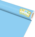 Sky Blue Bulletin Board Paper Roll Light Blue Bulletin Board Background Paper by Qyeahkj