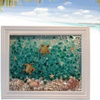 Sea Glass Art Kits, 2024 New Sea Glasss Resin Art Kits by Unknown