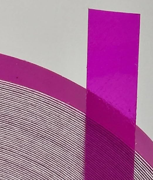 Transparent Vinyl Tape with Self-Adhesive. - Image 2