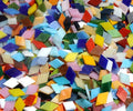 Lanyani Diamond Glass Mosaic Tiles Pieces Stained Glass by LanyaniArtGlassMosaics