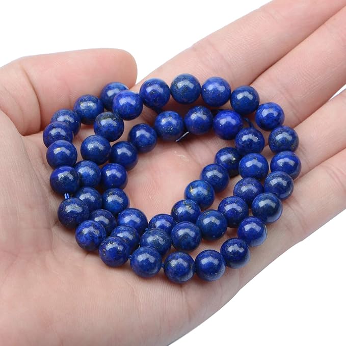AD Beads Natural Gemstone Round Loose Beads 15" - Image 3