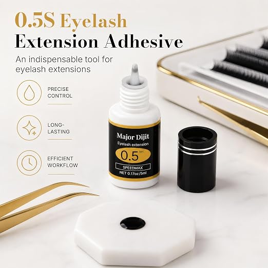 Eyelash Extension Glue 0.5 Sec Drying time | lash Extension Glue Retention 4-5 - Image 3