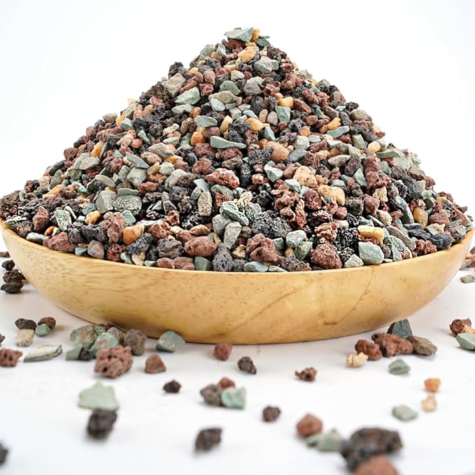 TOYPOPOR Mix Horticultural Lava Rock Pebbles Pumice Potting Soil Amendment by TOYPOPOR
