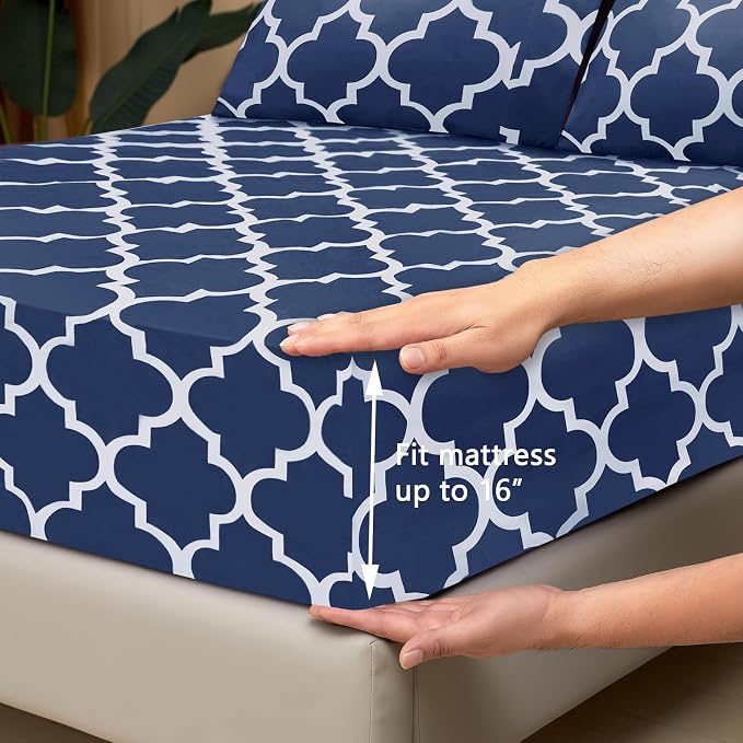 Mejoroom King Bed Sheet Set - Image 3