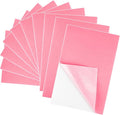 10PCS Pink Self Adhesive Felt Fabric Sheets Sticky Felt Sheets by Bringsparkletoeverydaylife