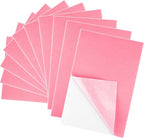 10PCS Pink Self Adhesive Felt Fabric Sheets Sticky Felt Sheets by Bringsparkletoeverydaylife