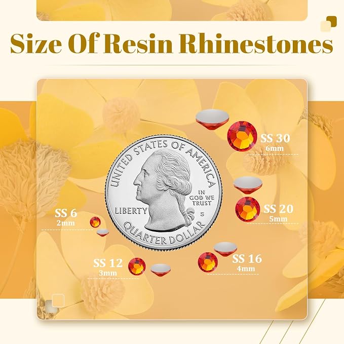 12000PCS 2mm Resin Rhinestones Bulk - Image 3