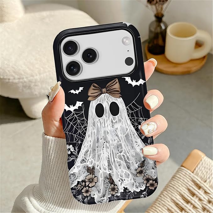 Case for iPhone 17 Pro, Scratch Resistant Hybrid Double Layer Hard Shell，Lace - Image 7