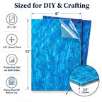 TOEPODO Pearlescent Cast Acrylic Sheets Pearl Acrylic 1/8inch Thickness Acrylic - Image 3