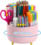 Marbrasse Desk Organizer, 360-Degree Rotating Pen Holder, Desk Organizers and by Marbrasse
