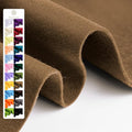 Mocha Brown Soft Felt Fabric Sheet 36" x 36", 1.6mm Thick, Premium Craft Felt by Grainear