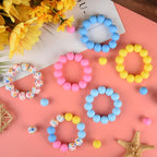 ASTARON 100 Pcs 15mm Silicone Beads - Image 4