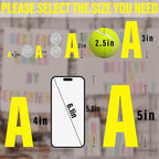 Letter Stickers, Mailbox Numbers, 2 Inch Waterproof Vinyl Alphabet | 2 Inch - Image 6