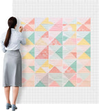Buryeah 1 Pcs Quilt Design Wall Fabrics 72 in x 60 in by Buryeah
