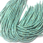 160pcs 3x2mm Natural Turquoise Heishi Disc Rondelle Spacer Stone Semi Precious - Image 4