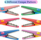 Mr. Pen- Craft Scissors Decorative Edge, 6 Pack, Bright Zig Zag Scissors | - Image 4