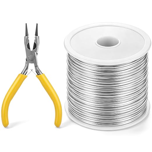 Mudder 1 Rolls Silver 18 Gauge Wire by Mudder