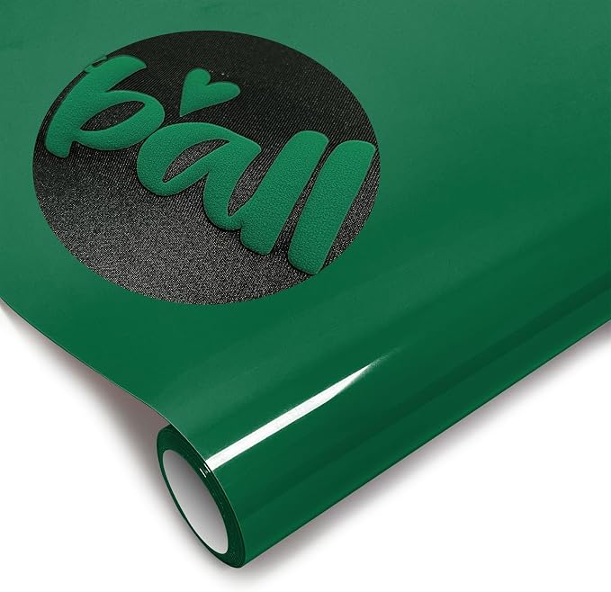 Puff Heat Transfer Vinyl, 12in X 5ft Iron on by YIWLOER