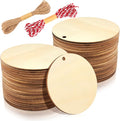 FSWCCK 50 PCS 3 Inch Wood Circles by FSWCCK