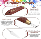 MECCANIXITY Pack of 1 Palette Knife No.7, 8.3" Long Palette Knives - Image 3