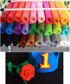Soft White Felt Fabric Sheets 36"X 36"/ 1.6mm Thick Sewing Patwork Material - Image 5