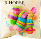 R HORSE 42 Pack Silicone Molds Cupcake 2 Inch Mini Size Multi Flower-Shaped - Image 7