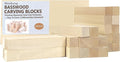 Ninekong 24PCS Basswood Carving Blocks，Whittling Wood Carving Kit, Soft Basswood by Unknown