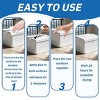 4OZ Foam Glue with Brush, High Strength Clear Foam Adhesive - Image 5