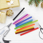 ENPOINT Colored Hot Glue Sticks, EVA 12 Colorful Adhesive Purpose Glue Stick - Image 7