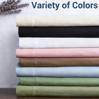 Bulk Twin Flat Sheets Only, 6 Pack Quick Sort Top Bed Sheet, Color-Coded Label - Image 6