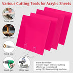 1/8 Thick 8 x 8 inch Acrylic Sheets - Image 3