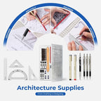Nicpro 30PCS Professional Drafting Tools & Geometry Set - Image 7