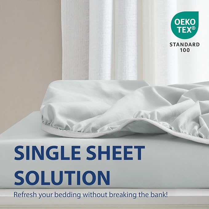 Cathay Home Twin XL Fitted Sheet - Image 2