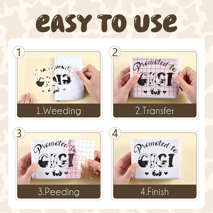 Tintnut Cow Spots Permanent Vinyl Roll 12in x 5ft Cowhide Adhesive Vinyl | - Image 3