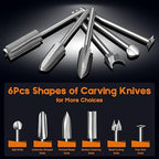 Wood Carving Drill Bits Set Compatible - Image 2
