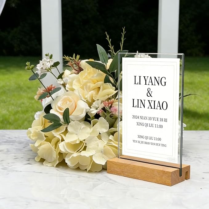 5x7 Inch Acrylic Sign Holder - Image 6