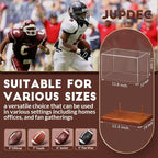 JupDec Football Display Case Full Size, Acrylic Clear Box - Image 3