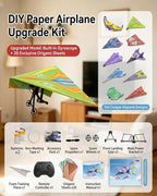 Rc Paper Airplane Motor Kit DIY Model Airplanes Launcher Construction Set - Image 2