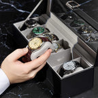ProCase Watch Box, 6 Slot Watches Display Case - Image 4