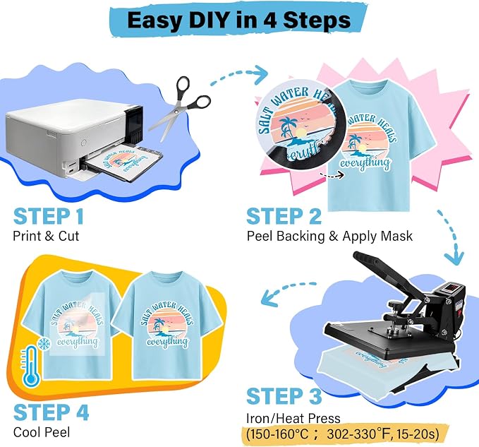 TECKWRAP Printable Heat Transfer Paper - Image 8