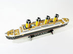 Brick Loot Titanic Ship Paper Craft Kit 3D Puzzle, 30 Piece Ocean Liner Model - Image 4