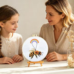 Crafmanoe Cute Bees Embroidery Kits - Image 6