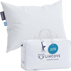 Lincove Cloud Natural Canadian Down Pillow, 500 Thread Count Cotton Shell by Lincove