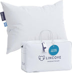 Lincove Cloud Natural Canadian Down Pillow, 500 Thread Count Cotton Shell by Lincove
