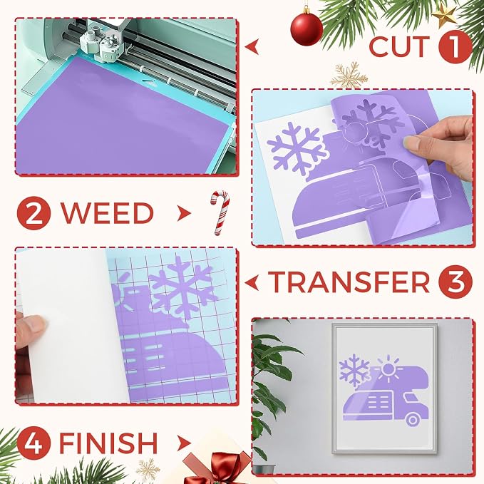 IModeur Glossy Purple Permanent Vinyl - Image 4