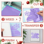 IModeur Glossy Purple Permanent Vinyl - Image 4
