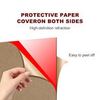 Gute 6Pcs Cast Acrylic Sheet, Acrylic Sheet Opaque Plastic Sheet 8 x 8 Inch - Image 3