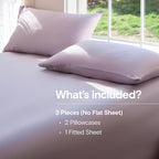 DOZ Sheet Set, 100% Viscose derived from Bamboo, Organically Grown, Buttery Soft - Image 2